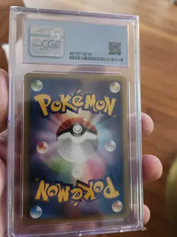 (POP 2) CGC 10 PRISTINE Pokemon Japanese Marill WEB Series 010/048 1st Edition - Image 3