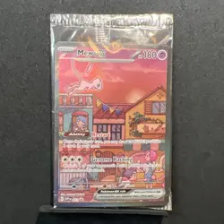 Mew ex SVP 053 Pokemon TCG Scarlet Violet 151 Black Star Promo Full Art SEALED 2 - Image 1