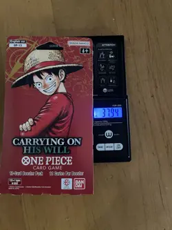 One Piece OP-13 CARRYING ON HIS WILL Sleeved Booster Pack - Heavy - 37.94g 🔥🔥 - Image 1