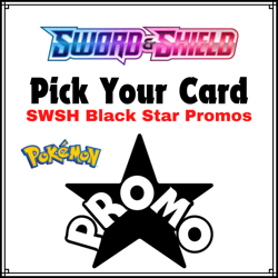 Pokemon TCG Sword & Shield Promo - Pick Your Card SWSH Black Star Promo NM - Image 1