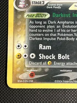 Pokemon TCG - Dark Ampharos (2/109) Team Rocket Returns - Holo - MP - Image 4