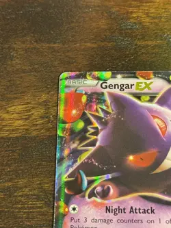 Pokemon TCG Gengar EX 34/119 Ultra Rare Holo, XY - Phantom Forces LP - Image 2