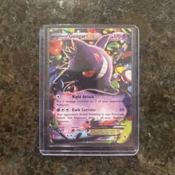 Pokemon TCG Gengar EX 34/119 Ultra Rare Holo, XY - Phantom Forces LP/MP - Image 1