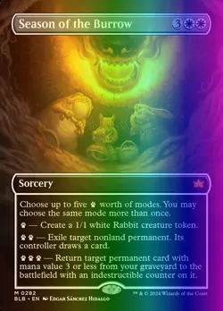 MTG Magic the Gathering Season of the Burrow (282/427) Bloomburrow LP FOIL - Image 1