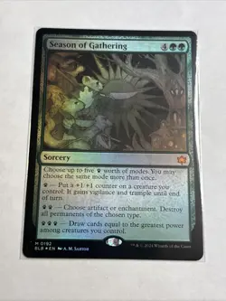 Season of Gathering Bloomburrow Foil - Image 1
