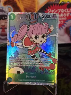 PERONA SR OP12-034 LEGACY OF THE MASTER ENGLISH ONE PIECE TCG - Image 1