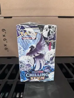 Chilling Reign Booster Box - New Factory Sealed - Pokemon TCG Sword & Shield - Image 2