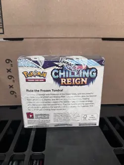 Chilling Reign Booster Box - New Factory Sealed - Pokemon TCG Sword & Shield - Image 3