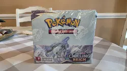 Chilling Reign Booster Box - New Factory Sealed - Pokemon TCG Sword & Shield - Image 1