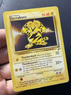 Electabuzz 24/130 Non Holo Rare Base Set 2 - Pokemon Card WOTC - HP - Image 4