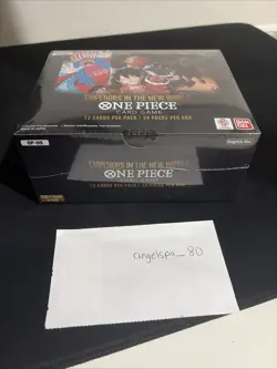 One Piece OP09 Emperors In The New World Booster Box English Sealed Bandai TCG - Image 1