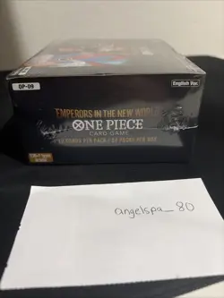 One Piece OP09 Emperors In The New World Booster Box English Sealed Bandai TCG - Image 2