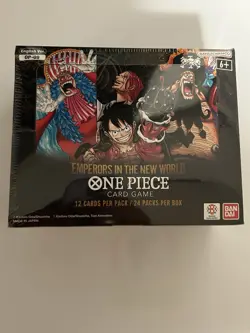 One Piece OP09 Emperors In The New World Booster Box English Sealed Bandai TCG - Image 2
