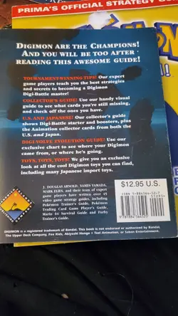 Digimon Cards Card Collector Unofficial Guide Book Digital Monsters - Image 2