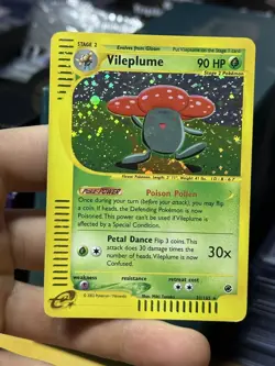 Vileplume 31/165 Expedition 2002 Rare Holo e-Series Pokemon Card TCG - Image 3