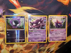 Gengar 16/99 Platinum Arceus Rare LP Pokemon Card Haunter and Ghastly Wow Look - Image 1