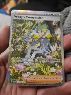 Wallys Compassion 186/132 Mega Evolution Pokemon Card NM Condition - Image 2