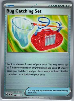 Bug Catching Set (Poke Ball) 102/131 Prismatic Evolutions - Pokemon Card - NM - Image 1