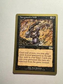 Yawgmoth's Will - 1999 Jakub Slemr (USG) World Championship Decks Regular - Image 1