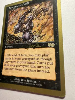 Yawgmoth's Will - 1999 Jakub Slemr (USG) World Championship Decks Regular - Image 2