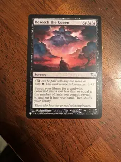 Magic: The Gathering Beseech the Queen Sorcery The List Uncommon Black 57/301 - Image 1