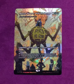 Master Weaver, Web Protector (Borderless) Marvel Universe Eternal-Legal Foil NM - Image 1