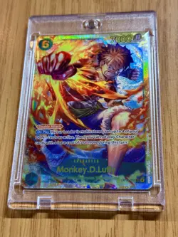 Monkey.D.Luffy (OP13-118 SEC) One Piece TCG (ENGLISH) Mint Condition /NM+ - Image 3