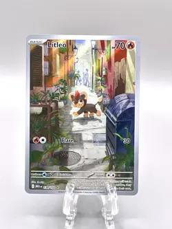 Litleo 139/132 Illustration Rare - ME01: Mega Evolution Pokemon TCG - NM - Image 1