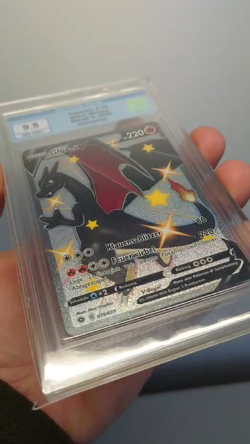 2020 Pokemon Weg des Champs 079 Shiny Glurak V EGS 9.5 BGS PSA Deutsch Charizard - Image 2