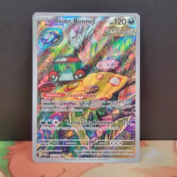 Brute Bonnet 207/182 Paradox Rift Illustration Rare Full Art Holo Pokemon - Image 1