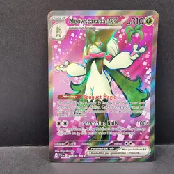 Meowscarada ex 231/193 Paldea Evolved Ultra Rare Full Art Pokemon - Image 1