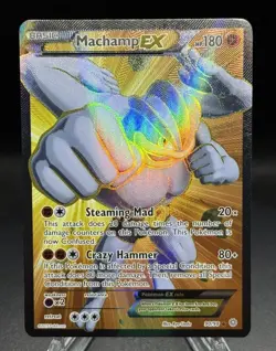 👊🏻 Pokemon TCG - Machamp EX 90/98 - Ancient Origins - Ultra Rare Full Art - NM - Image 1