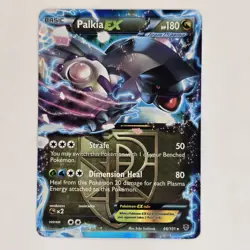 Palkia EX 66/101 Ultra Rare Holo BW Plasma Blast NM Team Plasma Pokemon - Image 1