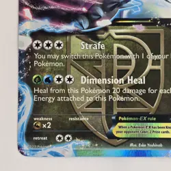 Palkia EX 66/101 Ultra Rare Holo BW Plasma Blast NM Team Plasma Pokemon - Image 4