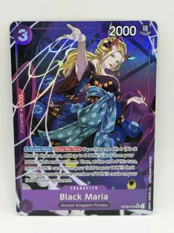 Black Maria (Parallel) OP08-074 Two Legends Foil - Image 1
