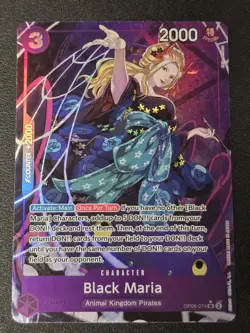 Black Maria (Parallel) OP08-074 Two Legends Foil - Image 1