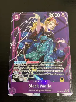 Black Maria (Parallel) OP08-074 Two Legends Foil - Image 1