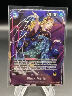 Black Maria Alt Art Parallel OP08-074 Two Legends Foil One Piece TCG Alternate - Image 1