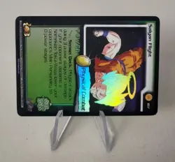 SAIYAN FLIGHT 107 - World Games *LP* Foil DBZ Card - Image 2