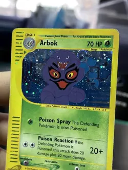 Arbok 3/165 Expedition 2002 Rare Holo e-Series Pokemon Card TCG - Image 5