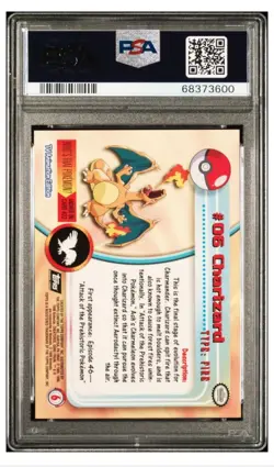 1999 Topps Pokemon T.V. Charizard - Image 2