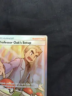Pokemon: Cosmic Eclipse Ultra Rare Full Art: Professor Oak's Setup 233/236 - Image 3
