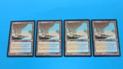 4x COASTAL TOWER LAND INVASION MTG MAGIC THE GATHERING NM #2 - Image 1