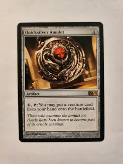 MTG Quicksilver Amulet - Magic 2012 #214 - Image 1