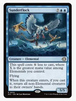 Sunderflock Lorwyn Eclipsed Foil - Image 1