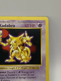 1999 Pokemon TCG - Kadabra - 32/102 - 1st Edition Shadowless - Base Set - Image 1