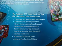Pokemon TCG Mega Charizard X Ex Ultra Premium Collection UPC - Image 2