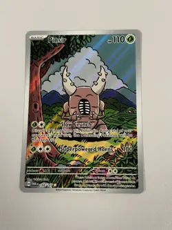 Pokemon - Pinsir - 168/167 - Twilight Masquerade - Illustration Rare - NM - Image 1