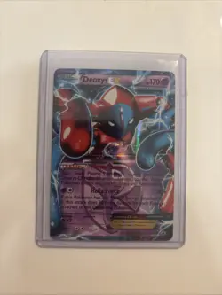 Deoxys-EX BW82 Black Star Promo Team Plasma Holo EX 170 HP Pokemon TCG Card - Image 1