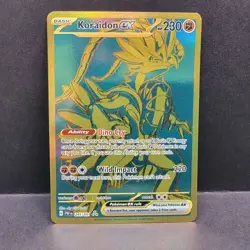 Koraidon ex 245/091 Paldean Fates Hyper Rare Full Art Pokemon - Image 1
